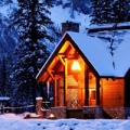 خانه های با شکوه در زمستان